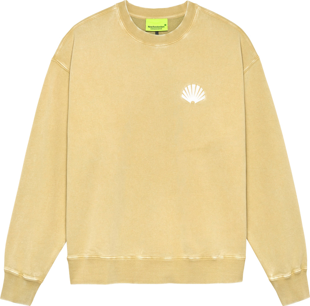 LOGO CREWNECK YELLOW STONE