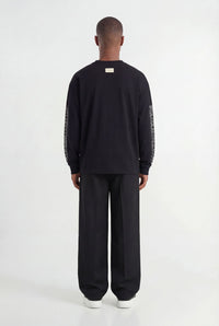 Don't Waste Culture Arturo Longsleeve — Black