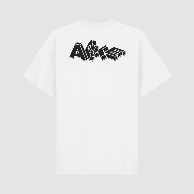 Blocks Print T-shirt van Arte Antwerp in de kleur wit