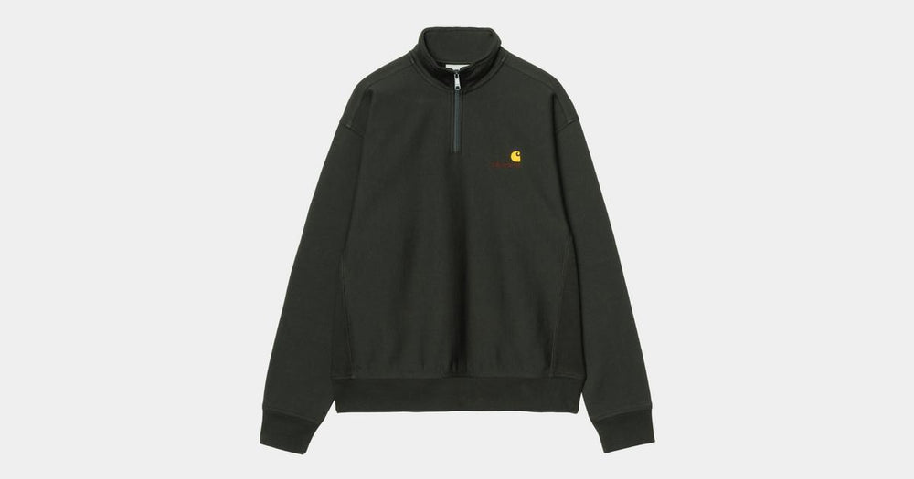 Half Zip American Script Sweat