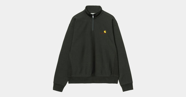 Half Zip American Script Sweat