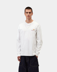 L/S American Script T-Shirt