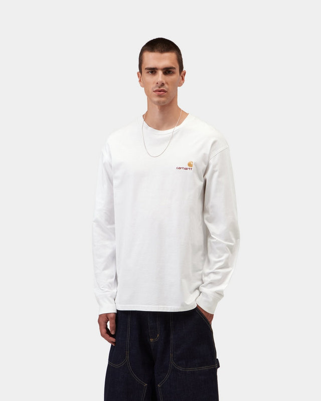 L/S American Script T-Shirt