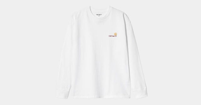L/S American Script T-Shirt