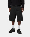 Landon Short van Carhartt WIP in de uitvoering Black stone washed — afbeelding 2 van 4