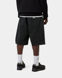 Landon Short van Carhartt WIP in de uitvoering Black stone washed — afbeelding 3 van 4