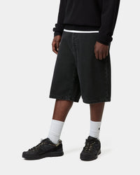 Landon Short van Carhartt WIP in de uitvoering Black stone washed — afbeelding 4 van 4
