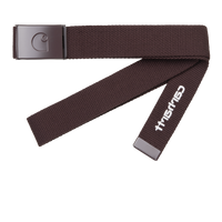 Carhartt WIP C-Logo Belt Tonal Porphyry / White Product Shot 01