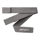 Carhartt WIP C-Logo Belt Tonal Silver Pine / White Product Shot 01