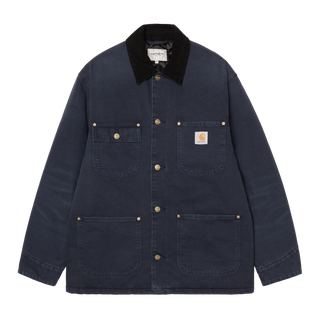 Carhartt WIP OG Chore Coat Tobacco / Black Stone Canvas Product Shot 01