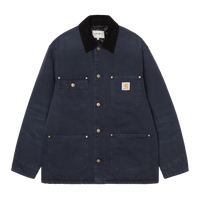 Carhartt WIP OG Chore Coat Tobacco / Black Stone Canvas Product Shot 01