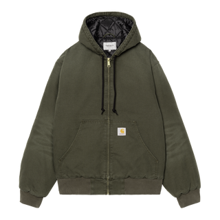 Carhartt WIP OG Active Jacket Tobacco Stone Canvas Product Shot 01