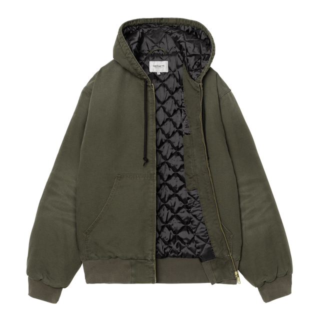 Carhartt WIP OG Active Jacket Tobacco Stone Canvas Product Shot 02