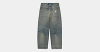 Brandon Pant van Carhartt WIP in de uitvoering Blue rigid — afbeelding 1 van 4