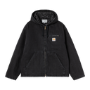 Carhartt WIP Cleveland Jacket Black Stone Washed Product Shot 01