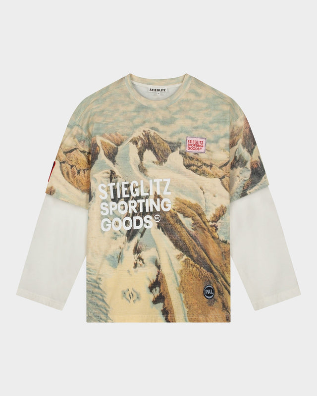 Jacy Skate Double Longsleeve van Stieglitz in de kleur wit
