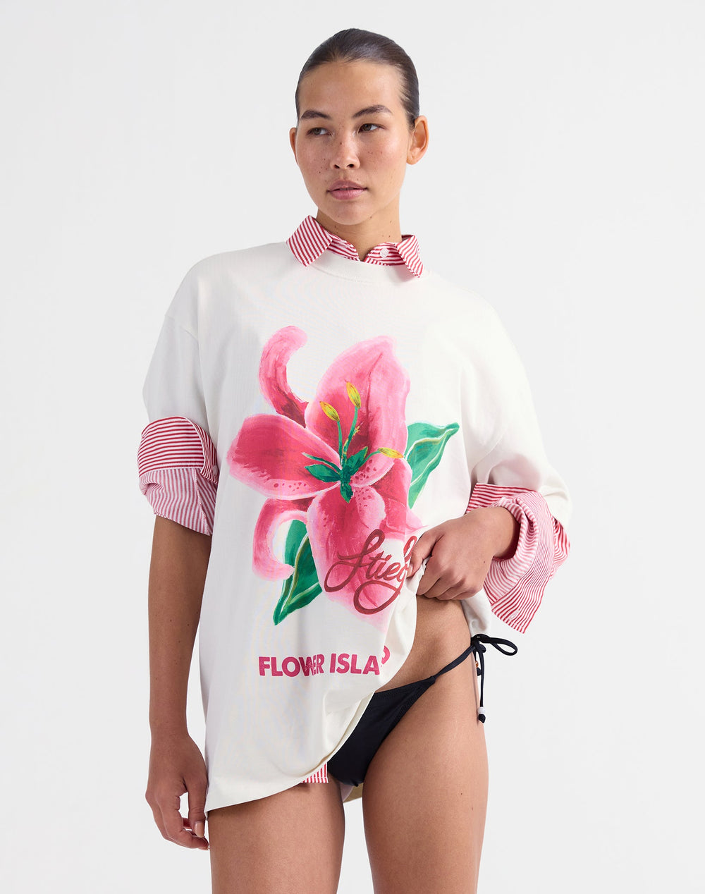 Kaella Oversized T-shirt - Off white