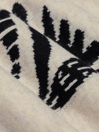 KUROSHIO KNITTED CARDIGAN WITH INTARSIA