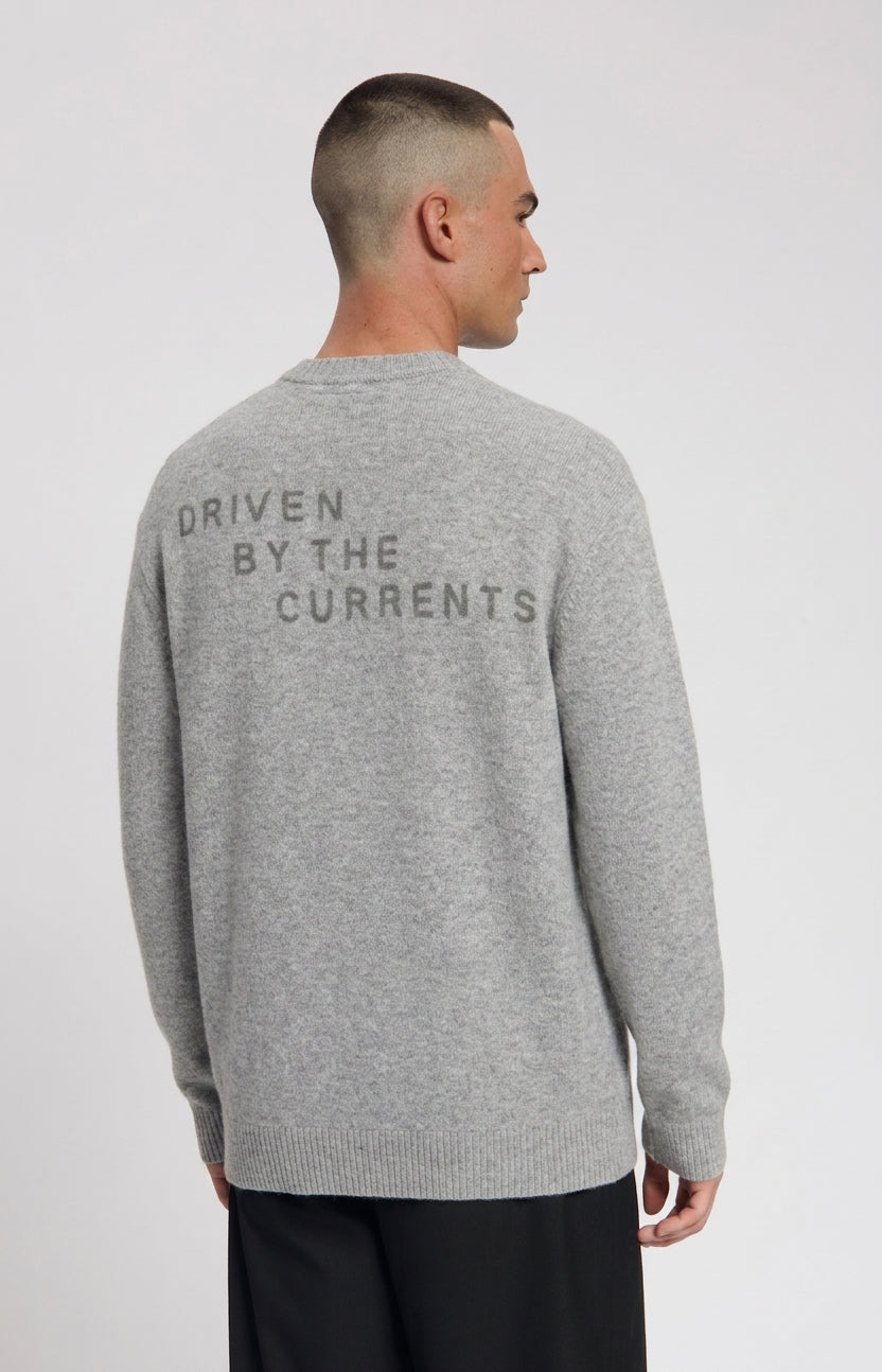 DANU KNITTED CREWNECK WITH ARTWORK