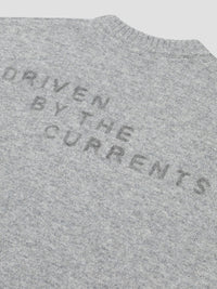 DANU KNITTED CREWNECK WITH ARTWORK