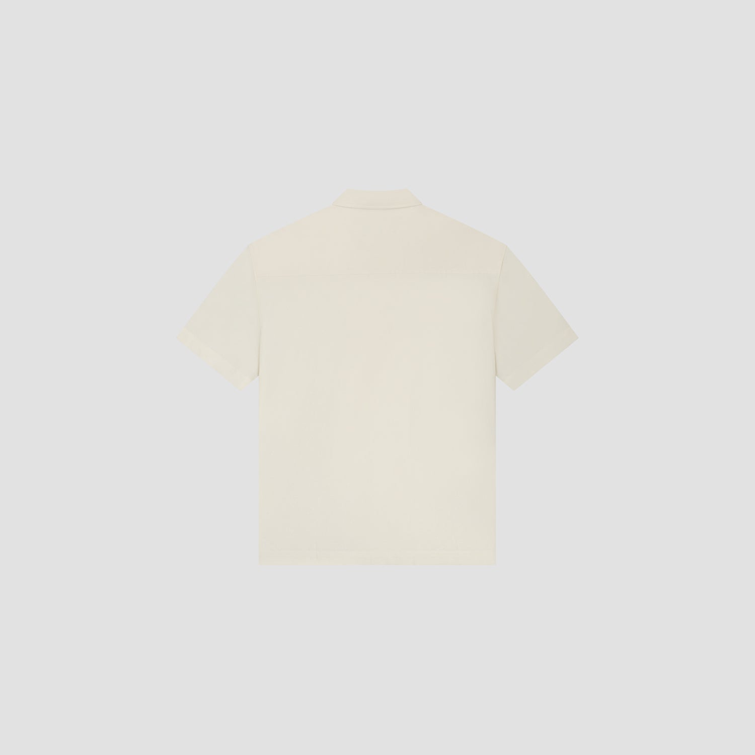 ØLÅF Cotton Linen SS Shirt - Ivory