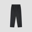 REGULAR PLEATED PANT van OLAF HUSSEIN in de kleur grijs — afbeelding 4 van 4