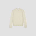 ESSENTIAL KNITTED CREWNECK van OLAF HUSSEIN in de uitvoering Chocolate — afbeelding 3 van 4