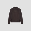 OVERSIZED KNITTED POLO van OLAF HUSSEIN — afbeelding 3 van 4