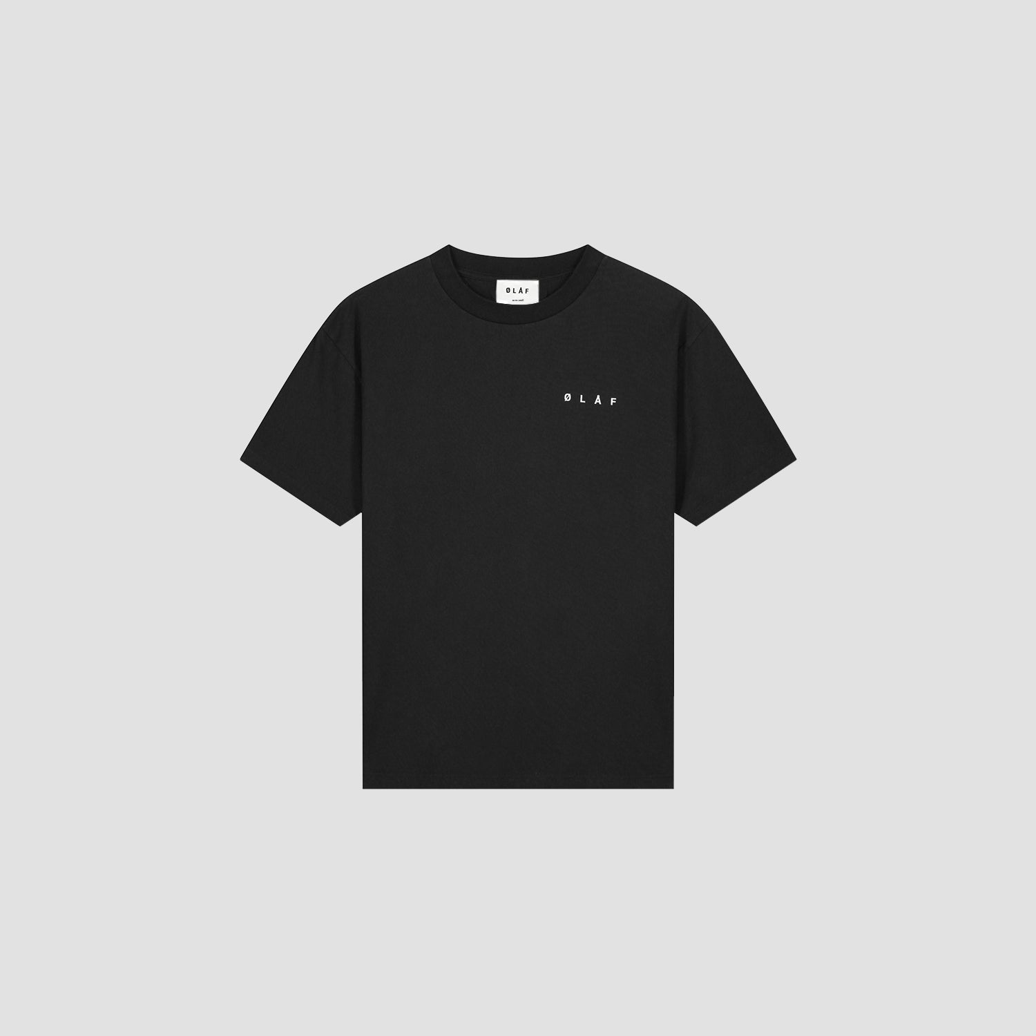 ØLÅF  Face T-shirt Black