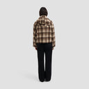 WOOL HOODED SCARF van OLAF HUSSEIN — afbeelding 4 van 4