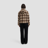 WOOL HOODED SCARF van OLAF HUSSEIN — afbeelding 4 van 4