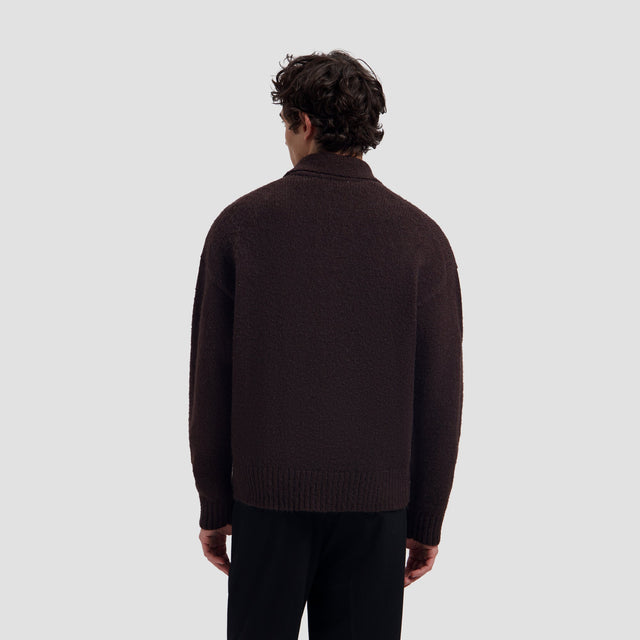 OVERSIZED KNITTED POLO