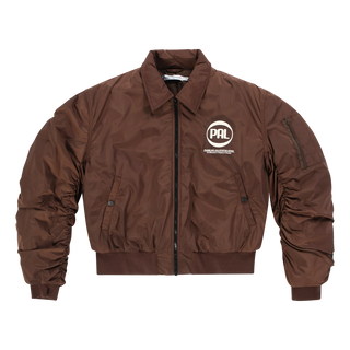 PAL Sporting Goods The Official PAL Sponsor Bomber Jacket Deep Mahogany