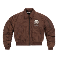 The Official PAL Sponsor Bomber Jacket | Deep Mahogany - Brown