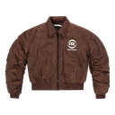 The Official PAL Sponsor Bomber Jacket | Deep Mahogany - Brown