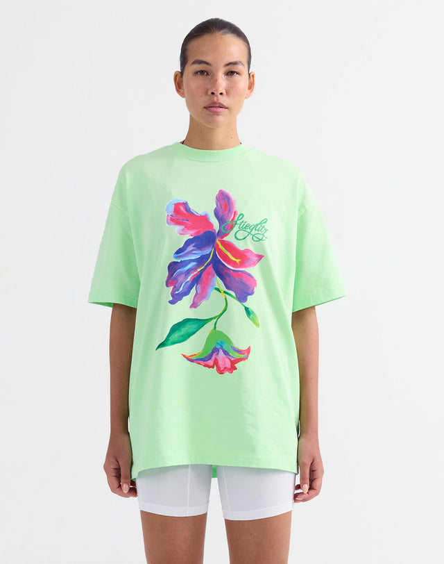 Philo Oversized T-shirt van Stieglitz in de kleur groen