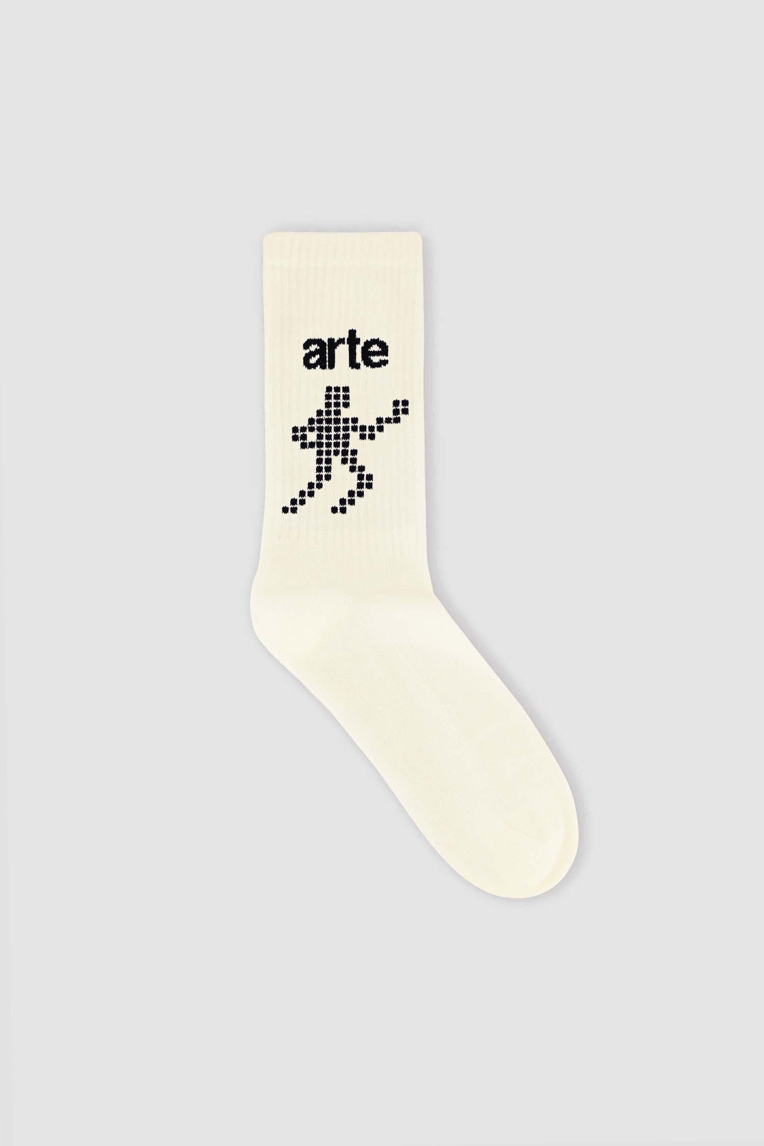Arte Runner Socks - Cream