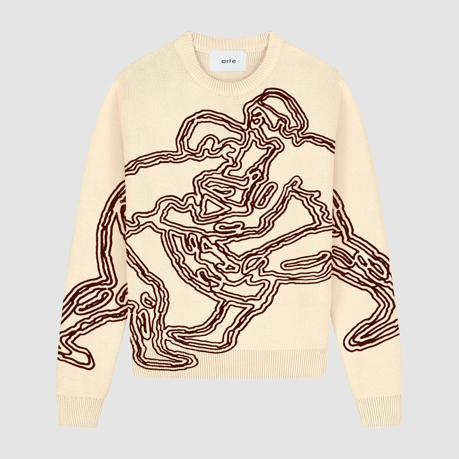 Arte Kris Fighter Sweater - Cream