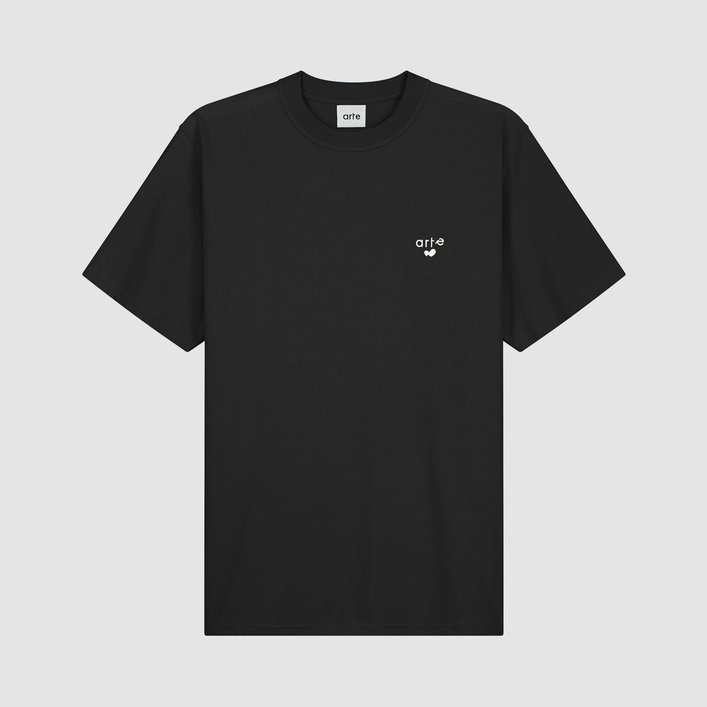 Heart Logo T-shirt - Black