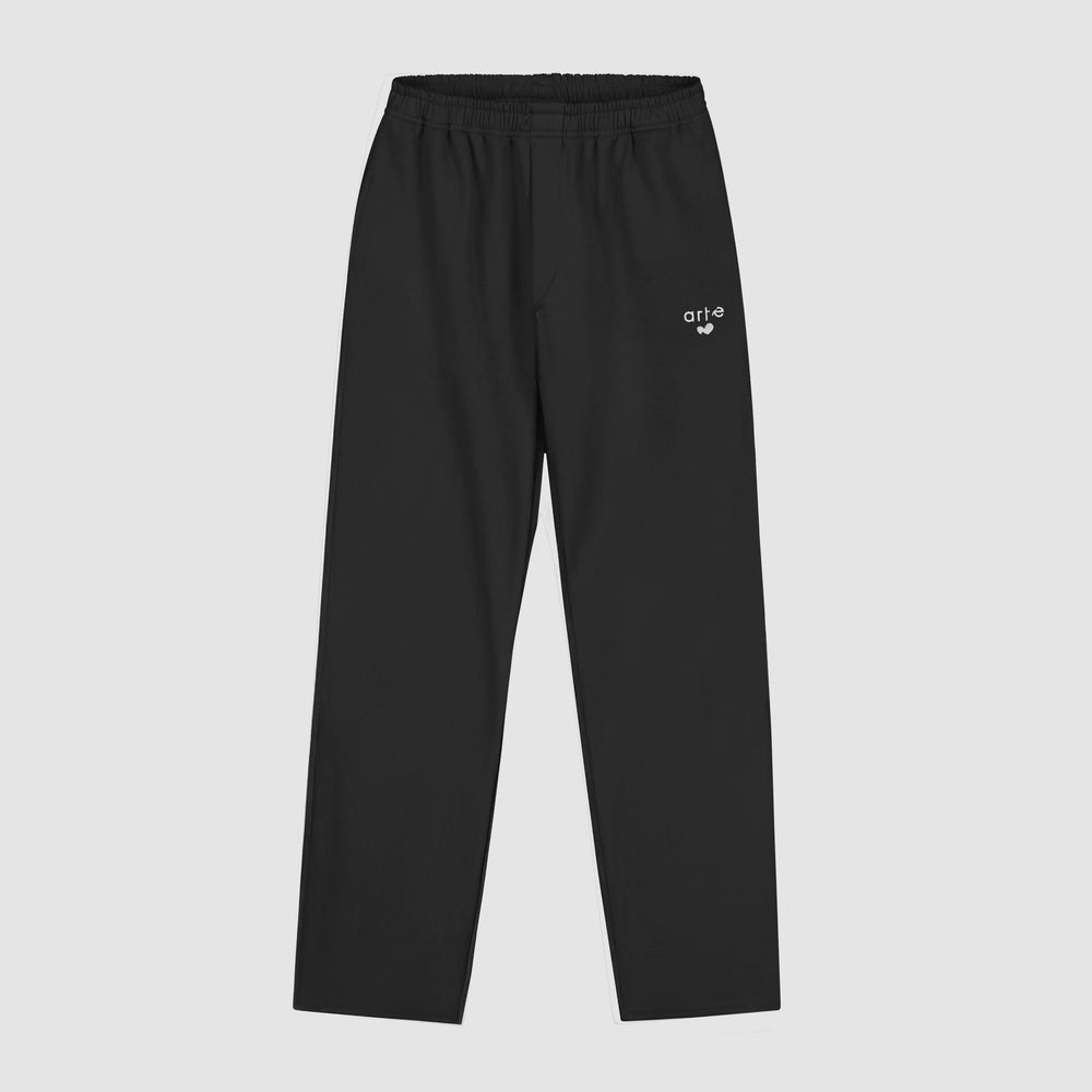 Heart Logo Sweatpants - Black