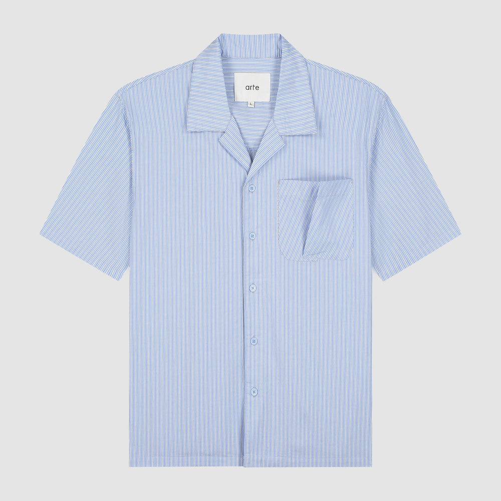 Fold Pocket Shirt - Striped