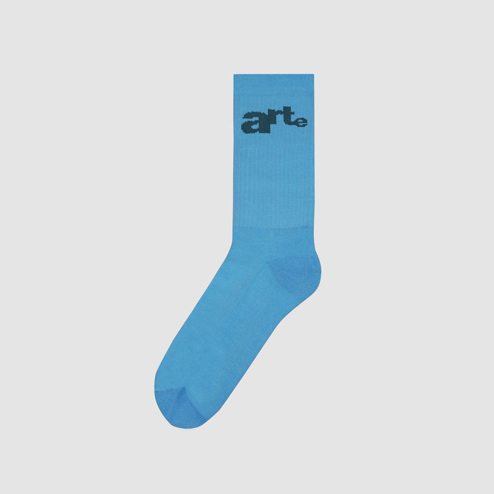 Big Logo Socks - Blue