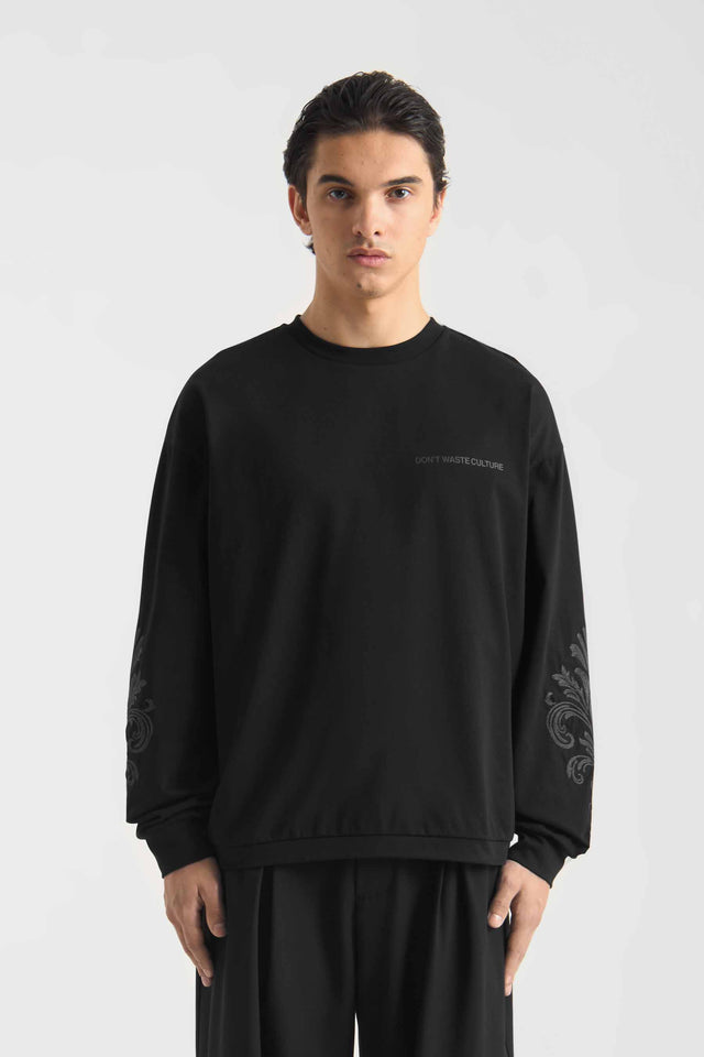 Yorika Longsleeve | Black - Black