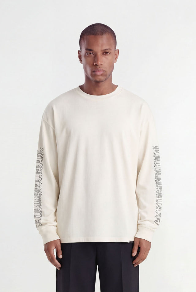 Don't Waste Culture Arturo Longsleeve — Off-White