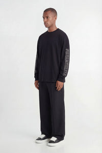 Don't Waste Culture Arturo Longsleeve — Black