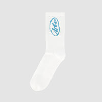 Circle Logo Socks — Black, White, Navy