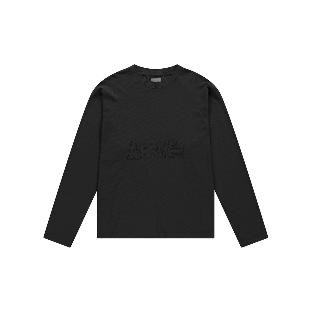 Mesh Aero Patch Longsleeve van Arte Antwerp in de kleur zwart