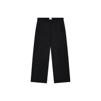 Wool Pleated Gallery Pants van Arte Antwerp in de kleur zwart — afbeelding 1 van 2