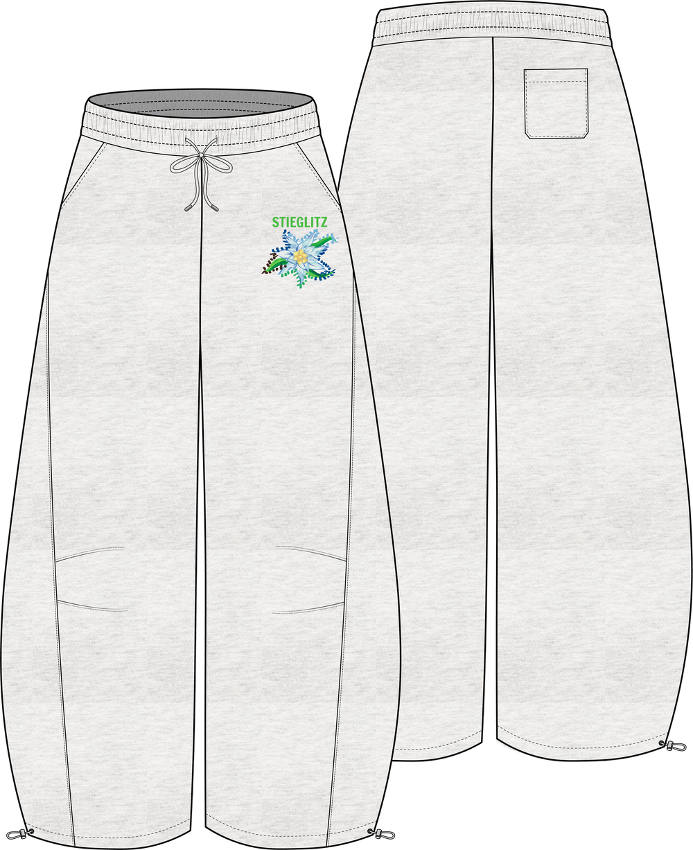 Eliza Balloon Sweatpants - Grey