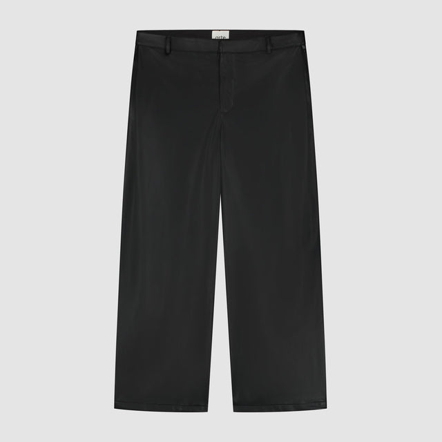 Leather Gallery Pants - Black